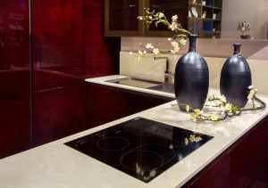 warm colors kitchen design
