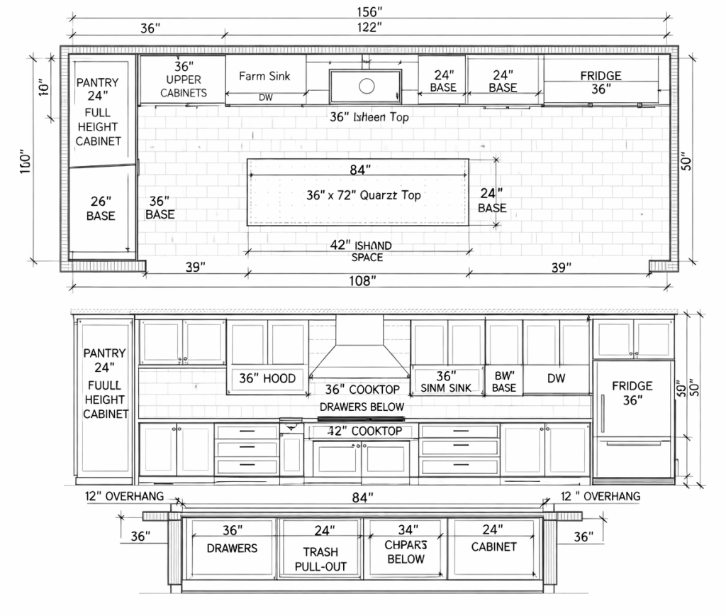 Start with a Functional Kitchen Layout