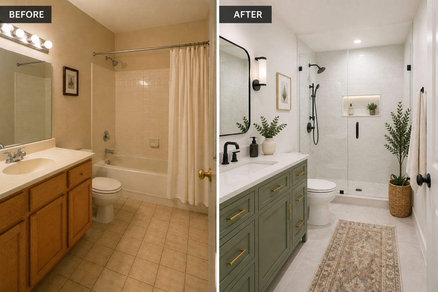 Bathroom remodel