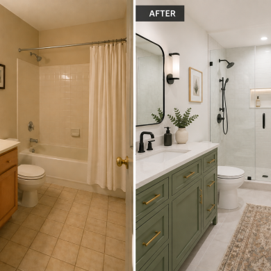 Bathroom remodel
